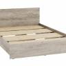 Кровать Адайн КР-140 140х200 дуб крафт серый / дуб крафт серый