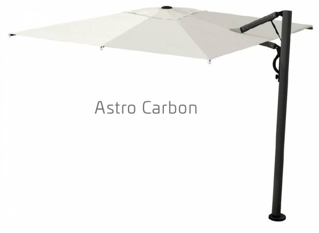 Зонт профессиональный 2.9х2.9 м Astro Carbon графит, слоновая кость 2900х2900 мм Зонт профессиональный 2.9х2.9 м Astro Carbon графит, слоновая кость 2900х2900 мм