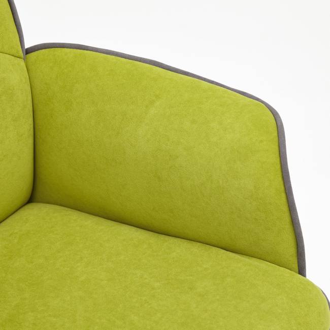 Кресло Charm/Шарм флок , олива, 23 олива флок Кресло Charm/Шарм флок , олива, 23 олива флок