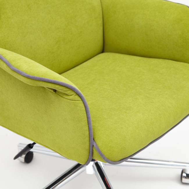 Кресло Charm/Шарм флок , олива, 23 олива флок Кресло Charm/Шарм флок , олива, 23 олива флок