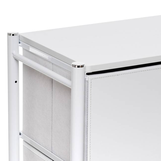 Комод Leset Хайди широкий 5 ящиков Белый Белый