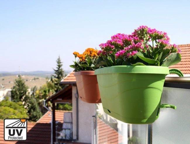 Горшок-цветочница EDEN коричневый