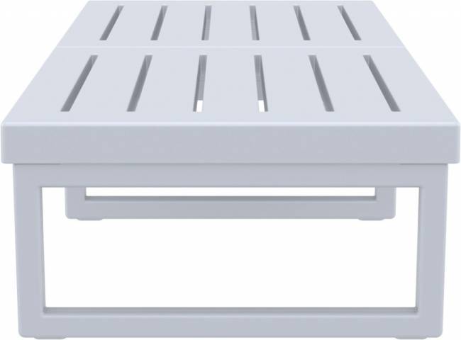 Комплект пластиковой мебели Mykonos XL серебристый, бежевый Комплект пластиковой мебели Mykonos XL серебристый, бежевый