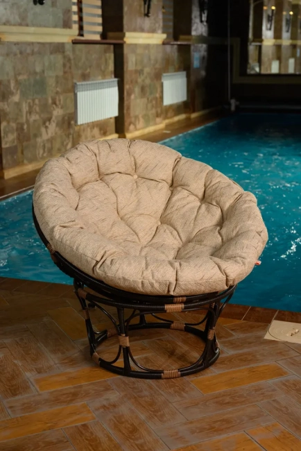Кресло из искусственного ротанга Papasan Орех Кресло из искусственного ротанга Papasan Орех
