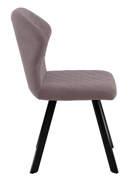 Стул DikLine 339 поворотный B5 LATTE, ножки черные