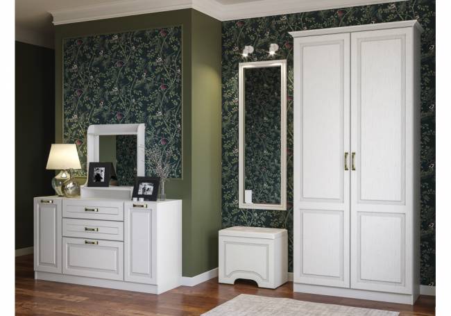 Комод Ливерпуль белый / ясень ваниль НМ-1012-100