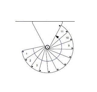 Винтовая лестница Calgary Grey d140 Винтовая лестница Calgary Grey d140