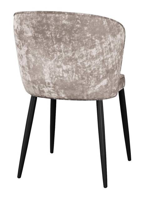 Стул DikLine 348 поворотный M02 бежевый, ножки черные Стул DikLine 348 поворотный M02 бежевый, ножки черные