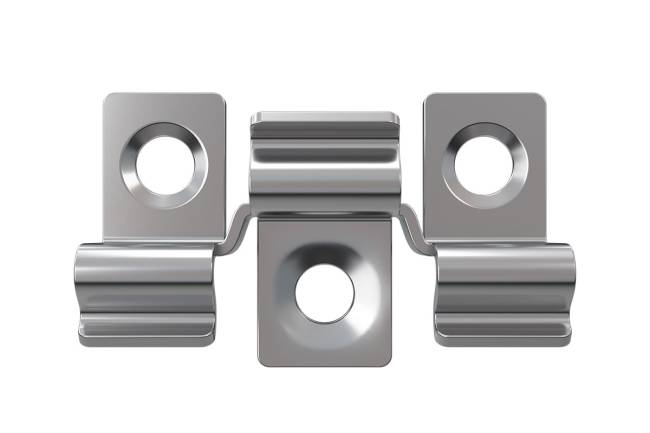 Клипса HILST Premium 3D (металл), 8мм (упак. 100шт) Клипса HILST Premium 3D (металл), 8мм (упак. 100шт)