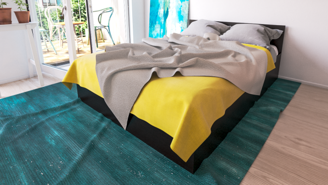 Кровать Стандарт 1400 цвет венге Кровать Стандарт 1400 цвет венге