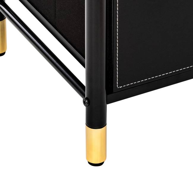 Комод Leset Хайди 6 ящиков Чёрный Чёрный Комод Leset Хайди 6 ящиков Чёрный Чёрный