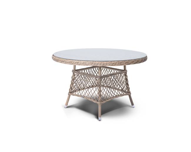 "Дольче" обеденная группа из искусственного ротанга, цвет соломенный "Дольче" обеденная группа из искусственного ротанга, цвет соломенный