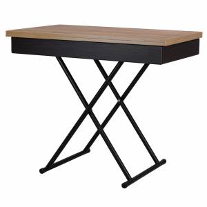 Стол-трансформер Лерон дуб крафт золотой/черный Стол-трансформер Лерон дуб крафт золотой/черный