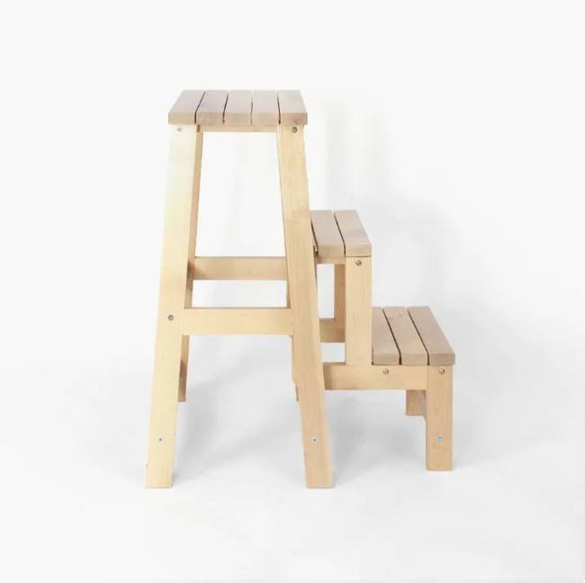 Табурет-стремянка Марк, Натуральное дерево