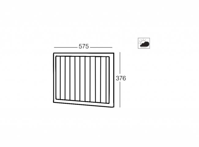 Диван модульный Slim Stripe венге, светло-серый 2960х740х687 мм Диван модульный Slim Stripe венге, светло-серый 2960х740х687 мм