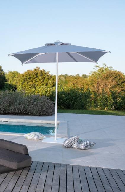 Зонт профессиональный 2.1х2.1 м Lido Starwhite белый, серебристо-серый 2100х2100 мм Зонт профессиональный 2.1х2.1 м Lido Starwhite белый, серебристо-серый 2100х2100 мм