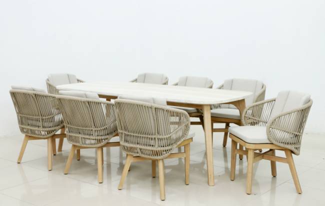 Комплект деревянной мебели Mali натуральный