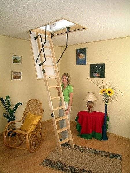 Чердачная складная лестница Extra