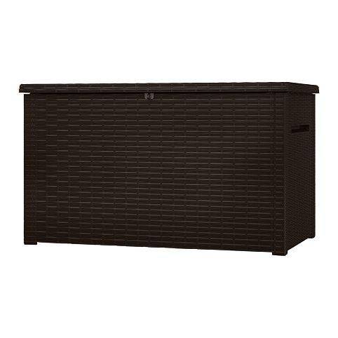 Сундук JAVA BOX 850L (rattan) (Джава бокс) из пластика под фактуру искусственного ротанга, кори Сундук JAVA BOX 850L (rattan) (Джава бокс) из пластика под фактуру искусственного ротанга, кори