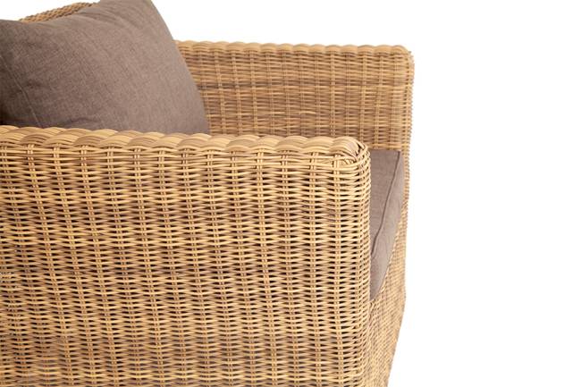 "Капучино" кресло из искусственного ротанга, цвет соломенный "Капучино" кресло из искусственного ротанга, цвет соломенный