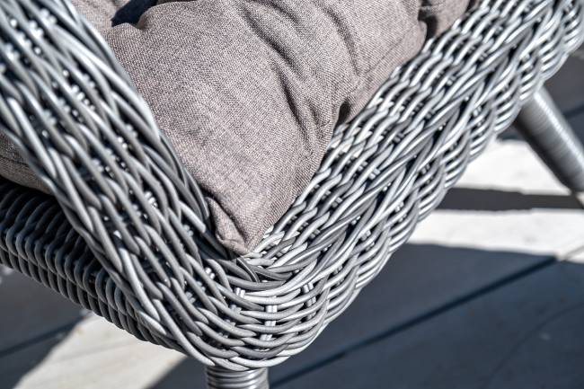 "Толедо" лаунж-зона из искусственного ротанга, цвет графит