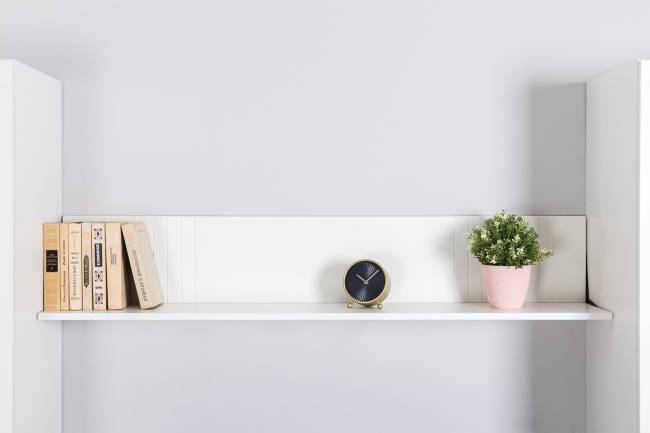 Тумба для ТВ с навесной полкой Валенсия цвет белый шагрень Тумба для ТВ с навесной полкой Валенсия цвет белый шагрень