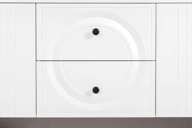 Тумба для ТВ с навесной полкой Валенсия цвет белый шагрень Тумба для ТВ с навесной полкой Валенсия цвет белый шагрень