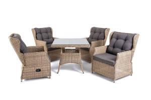 "Форио" обеденная группа из искусственного ротанга "Форио" обеденная группа из искусственного ротанга