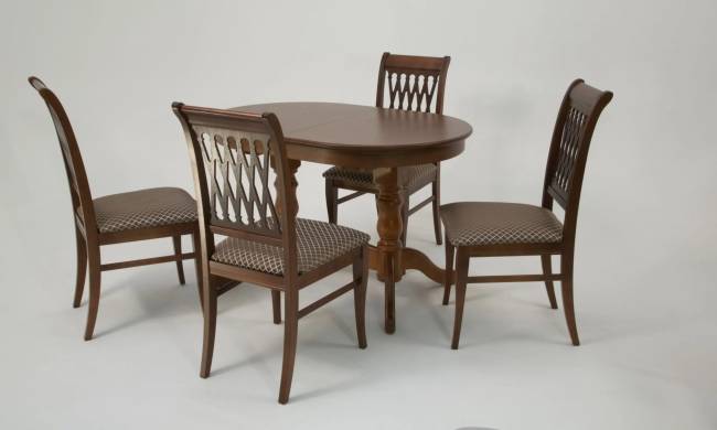 Стол Бизе 120, Орех