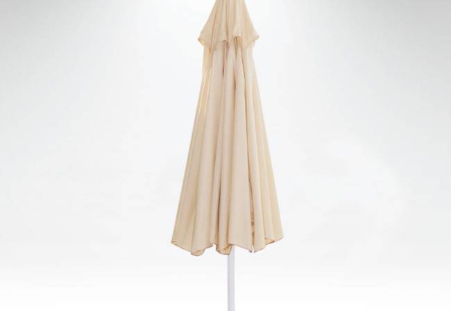 Зонт профессиональный 3х3 м Avocado белый, бежевый 3000х3000 мм