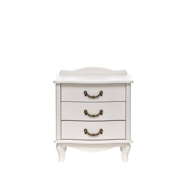 Тумба прикроватная Leset "Джульетта" (3 ящ.) Молочный дуб