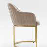 Стул Amely Beige / Gold