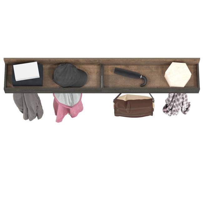 Две вешалки для верхней одежды Трувор цвет дуб гранж песочный/интра Две вешалки для верхней одежды Трувор цвет дуб гранж песочный/интра