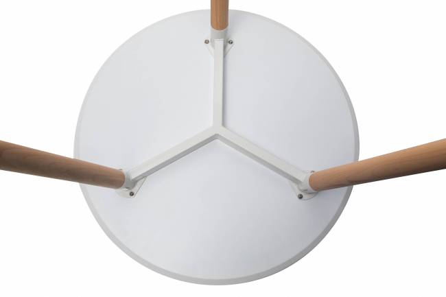 Стол Eames DST круглый белый Стол Eames DST круглый белый