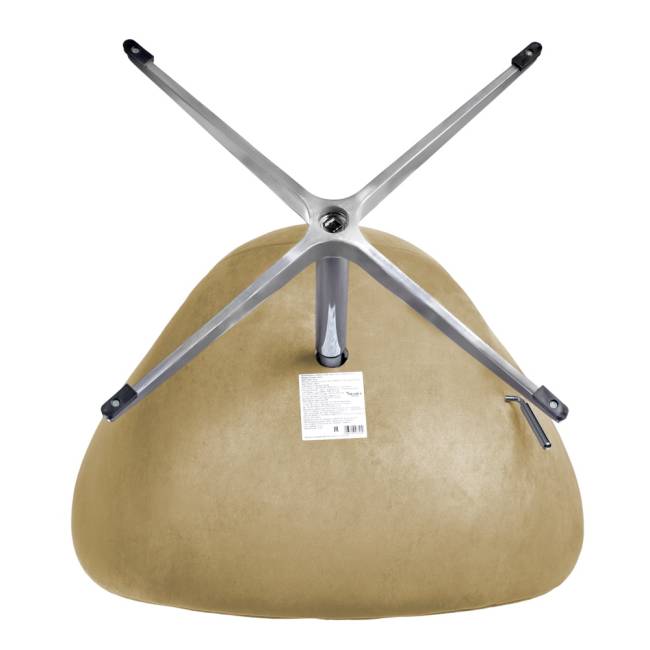 Кресло SWAN STYLE CHAIR карамельный, искусственная замша