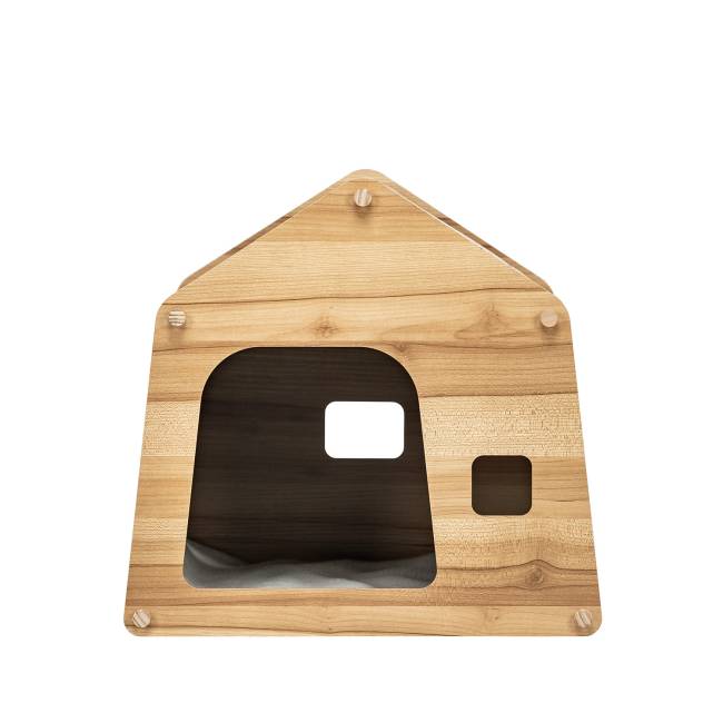 Домик для животных Leset Блисс Натуральное дерево Бежевый Домик для животных Leset Блисс Натуральное дерево Бежевый