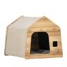 Домик для животных Leset Блисс Натуральное дерево Бежевый Домик для животных Leset Блисс Натуральное дерево Бежевый