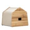Домик для животных Leset Блисс Натуральное дерево Бежевый Домик для животных Leset Блисс Натуральное дерево Бежевый