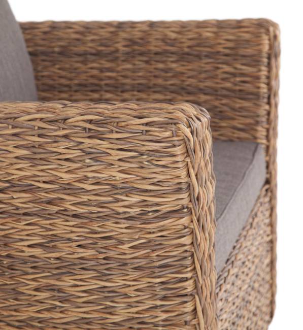 "Капучино" кресло из искусственного ротанга (гиацинт), цвет соломенный "Капучино" кресло из искусственного ротанга (гиацинт), цвет соломенный