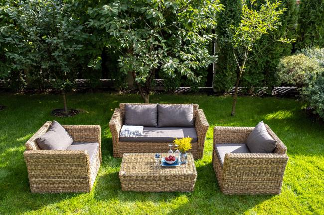 "Капучино" кресло из искусственного ротанга (гиацинт), цвет соломенный "Капучино" кресло из искусственного ротанга (гиацинт), цвет соломенный