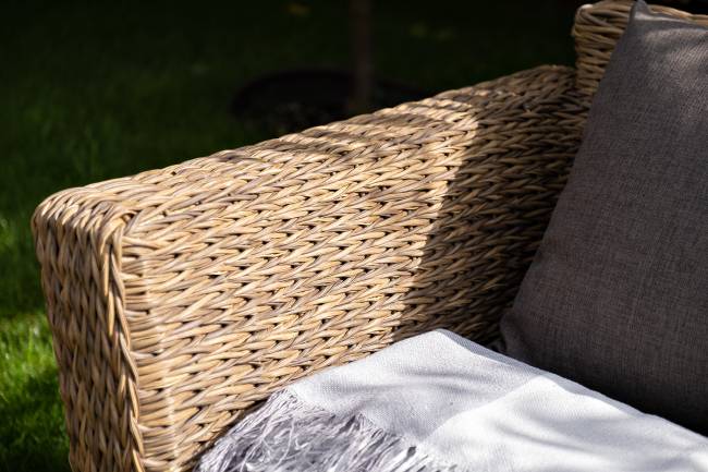 "Капучино" кресло из искусственного ротанга (гиацинт), цвет соломенный "Капучино" кресло из искусственного ротанга (гиацинт), цвет соломенный