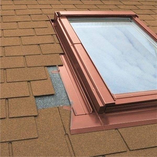 Оклад для плоских кровельных покрытий ESV CU, медный 660*1180