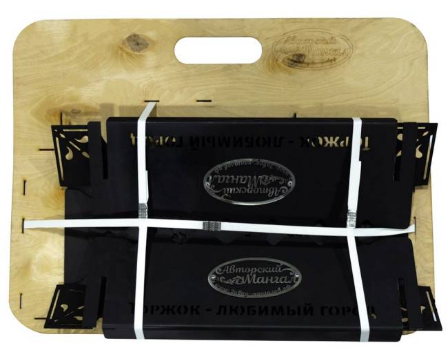 Мангал разборный "Скорпион", сталь AISI304, 3мм Мангал разборный "Скорпион", сталь AISI304, 3мм