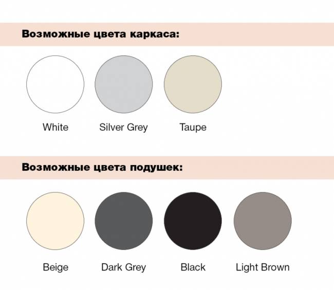 Комплект пластиковой мебели Mykonos белый, бежевый