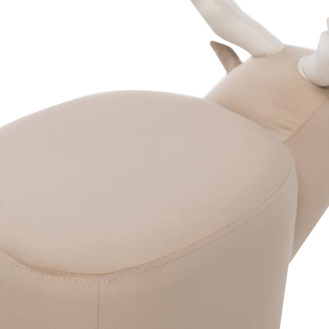 Пуф Leset Maral COMBI V18 бежевый, компаньон V01 белый Бук Пуф Leset Maral COMBI V18 бежевый, компаньон V01 белый Бук