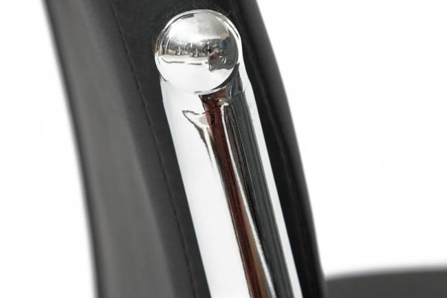 Стул ELFO ( mod.35 ) металл/экокожа, 45х53х100х47см, хром/черный (Комплект из 4 шт.) хром/черный металл/экокожа Стул ELFO ( mod.35 ) металл/экокожа, 45х53х100х47см, хром/черный (Комплект из 4 шт.) хром/черный металл/экокожа