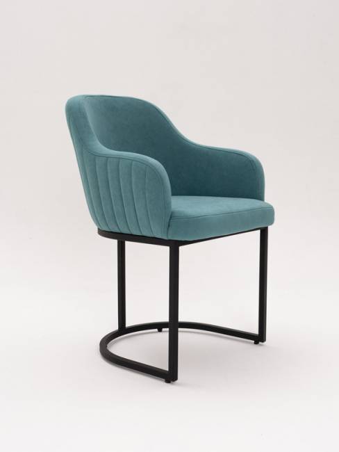 Стул Amely Mint (Тиффани) / Black