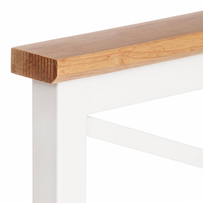 Кровать Iris (mod.9311) дерево гевея/металл, 160*200 см (Queen bed), Белый (White) Белый (White) дерево гевея/металл Кровать Iris (mod.9311) дерево гевея/металл, 160*200 см (Queen bed), Белый (White) Белый (White) дерево гевея/металл